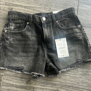 Stylish Black Denim Shorts